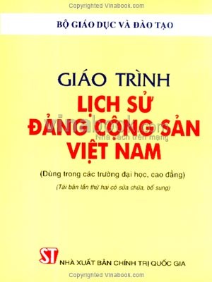 Giáo trình Lịch sử Đảng cộng sản Việt Nam