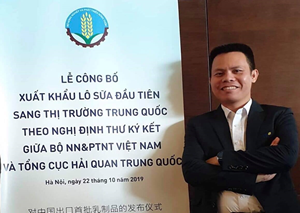 Cựu sinh viên ngành Phát triển nông thôn- Tổng Giám đốc công ty TNHH trang trại bò sữa công nghệ cao Phú Yên (Tập đoàn TH)