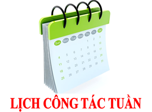 Lịch công tác tuần từ 20-26/4/2026