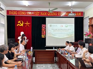 Tăng cường hợp tác, trao đổi học thuật với Đại học Hiroshima Nhật Bản